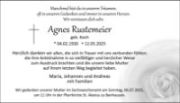 eine Anzeige