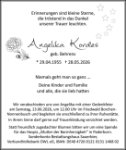 eine Anzeige