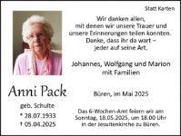 eine Anzeige