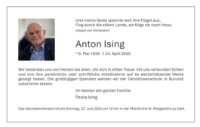 eine Anzeige