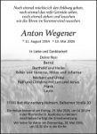 eine Anzeige