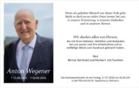 eine Anzeige