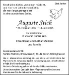 eine Anzeige