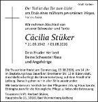 eine Anzeige