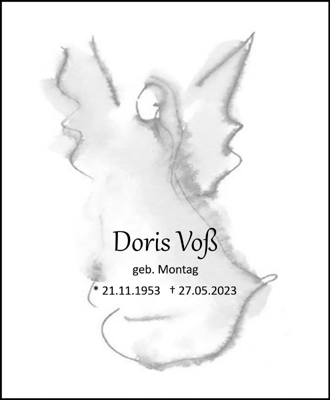 Erinnerungsbild für Doris Voß
