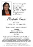 eine Anzeige