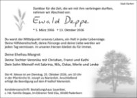 eine Anzeige