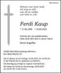 eine Anzeige