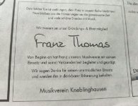 eine Anzeige