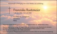 eine Anzeige