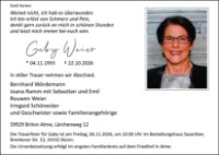 eine Anzeige