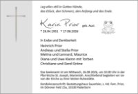 eine Anzeige