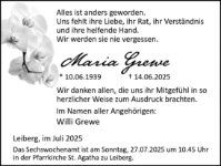 eine Anzeige