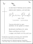 eine Anzeige