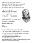eine Anzeige