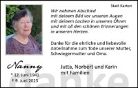 eine Anzeige