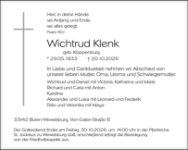 eine Anzeige